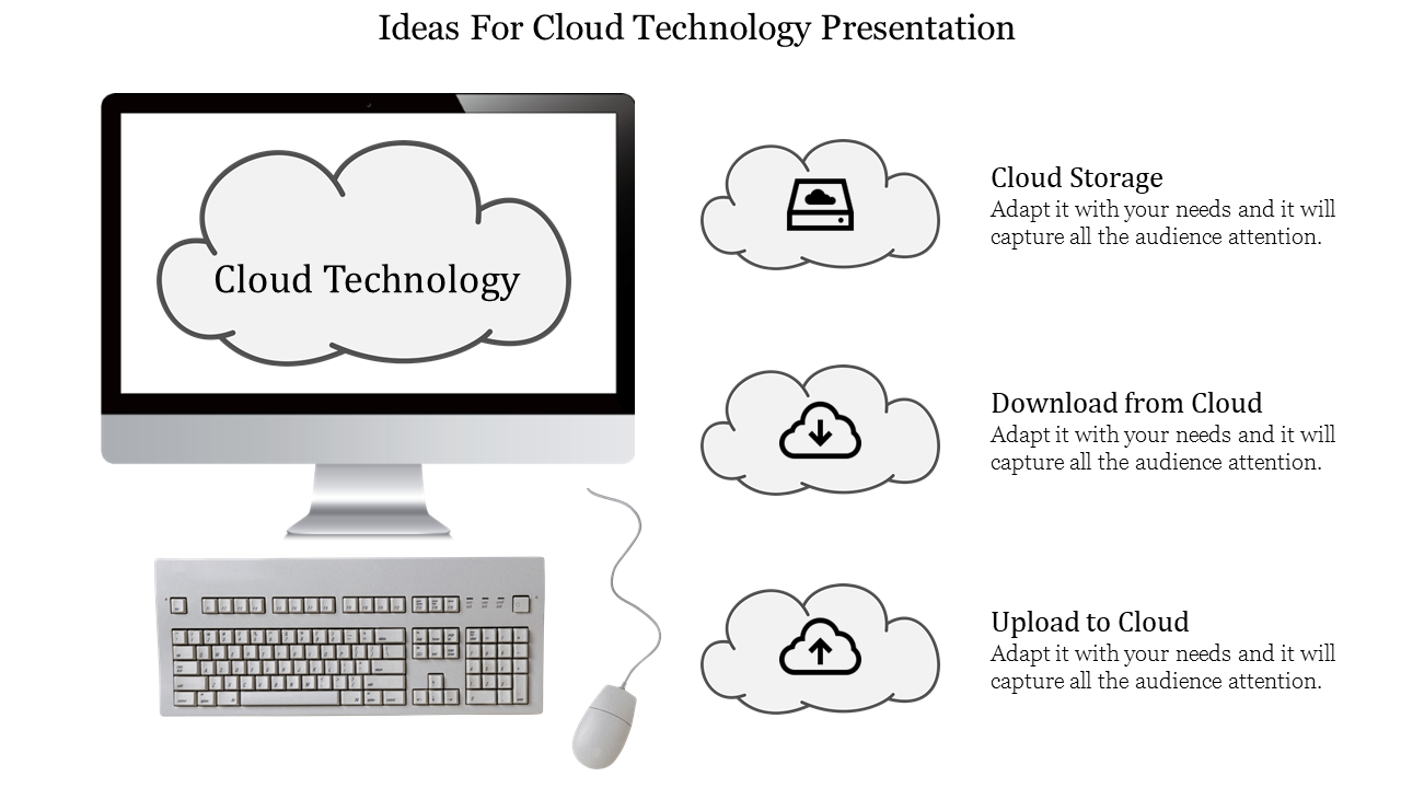 Free - Creative Cloud Technology Presentation Templates